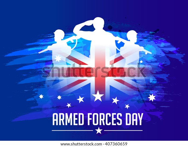 Vector Illustration Armed Forces Day Stock Vector Royalty Free 407360659 Shutterstock 7862