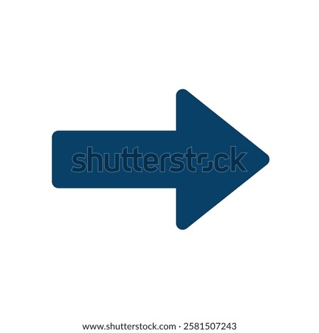 Vector illustration of an arrow icon