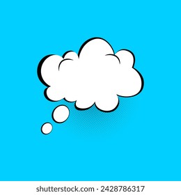 Vector Illustration.Pop art Bright Blue Cloud Flash Explosion Splash.Comic Bubbles cartoon .Boom.Bang
Speech Bubble with Text Emotion Wow, Dynamic isolated on Blue background. For Advertising. EPS 10