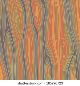Vector Illustration of Art wooden texture