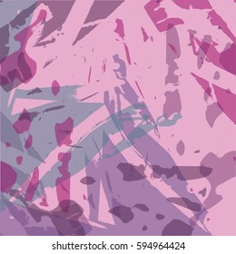 Vector illustration of artistic background. Colorful abstract art. Contemporary design. Modern art.