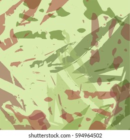 Vector illustration of artistic background. Colorful abstract art. Contemporary design. Modern art.