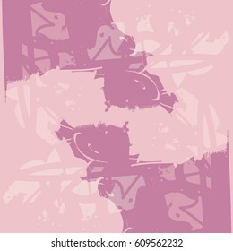 Vector illustration of artistic background. Colorful abstract art. Contemporary design. Modern art.