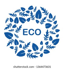 Vector illustration with arugula and basil leaves. Eco design. Vegan, natural, bio. Organic background. Design for banner, poster, textile, print.