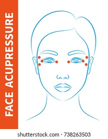 1,009 Acupuncture Points Face Images, Stock Photos & Vectors | Shutterstock