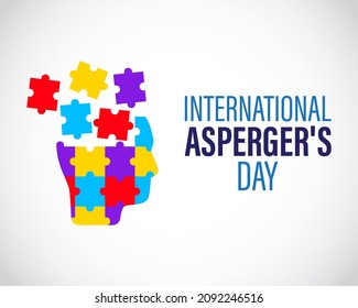 vector illustration for Asperger's day