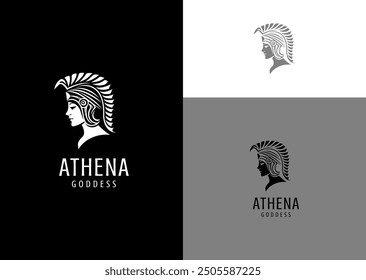 Vector illustration of  Athena Logo Design