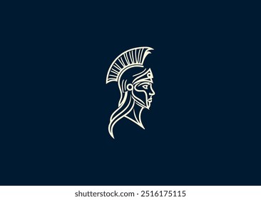 Vector illustration of Athena Logo Design