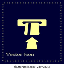 Vector illustration of ATM 