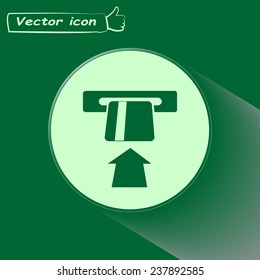 Vector illustration of ATM 