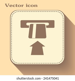 Vector illustration of ATM 