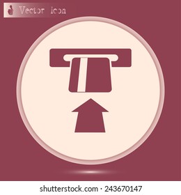 Vector illustration of ATM 