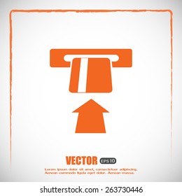 Vector illustration of ATM 