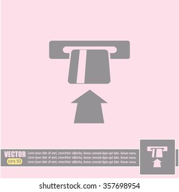 Vector illustration of ATM 