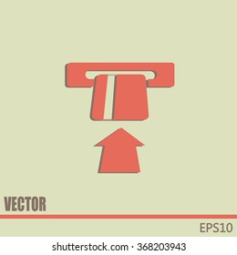 Vector illustration of ATM 