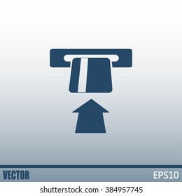 Vector illustration of ATM 
