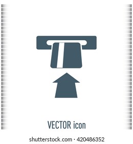Vector illustration of ATM 