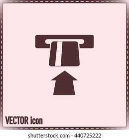 Vector illustration of ATM 