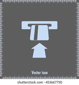 Vector illustration of ATM 