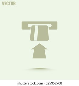 Vector illustration of ATM 