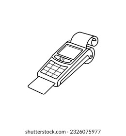 vector illustration of atm machine concept