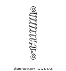 Vector illustration of auto and part icon. Collection of auto and car vector icon for stock.
