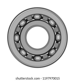 Vector illustration of auto and part symbol. Collection of auto and car stock symbol for web.