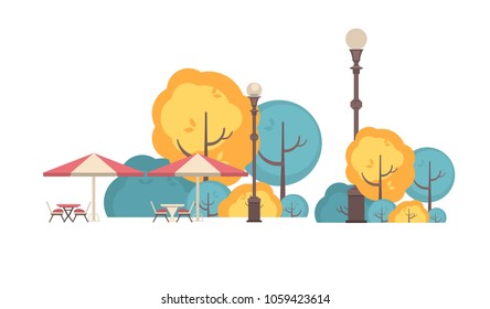vector illustration autumn