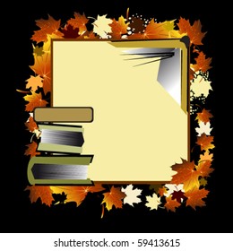 vector illustration of autumn