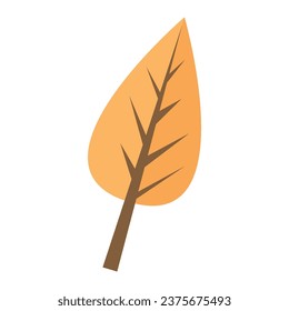 Vektorgrafik eines Herbstblattes