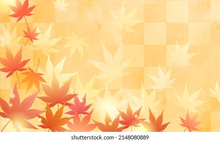 Vector illustration of autumn leaves 