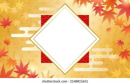 Vector illustration of autumn leaves 