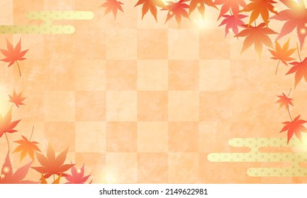 Vector illustration of autumn leaves 