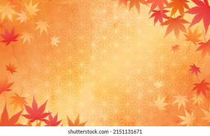 Vector illustration of autumn leaves 