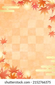 Vector illustration of autumn leaves 