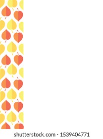 Vector illustration of autumn leaves and text for shop decoration.
Autumn greetings cards perfect for prints,flyers,banners,invitations,promotions and more. EPS 10