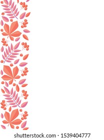 Vector illustration of autumn leaves and text for shop decoration. Autumn background greetings cards perfect for prints, flyers, banners, invitations, promotions and more. 