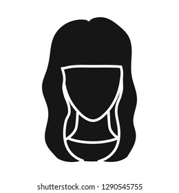 Vector illustration of avatar and dummy icon. Collection of avatar and image vector icon for stock.
