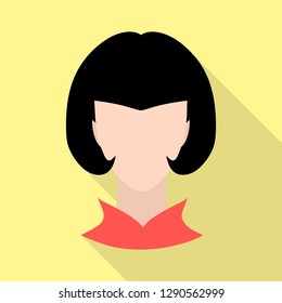 Vector illustration of avatar and dummy icon. Collection of avatar and image vector icon for stock.