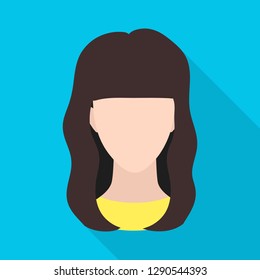 Vector illustration of avatar and dummy logo. Set of avatar and image vector icon for stock.
