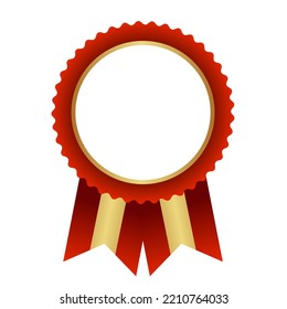 Vector illustration of award winning medal celebration icon