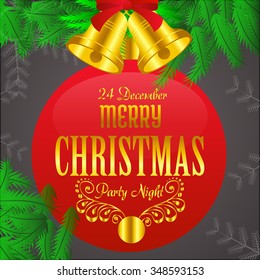 Vector illustration of awesome Christmas Background.