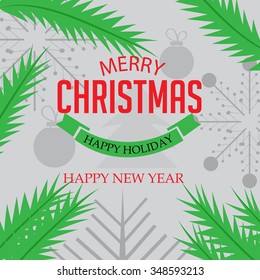 Vector illustration of awesome Christmas Background.