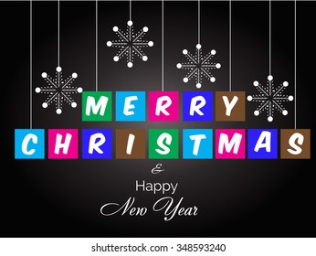 Vector illustration of awesome Christmas Background.