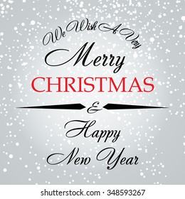 Vector illustration of awesome Christmas Background.