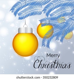 Vector illustration of awesome Christmas Background.