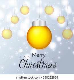 Vector illustration of awesome Christmas Background.