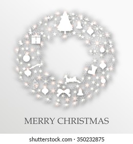Vector illustration of awesome Christmas Background.