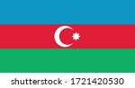vector illustration of Azerbaijan flag sign symbol