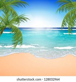 54,934 Beach scene Stock Illustrations, Images & Vectors | Shutterstock